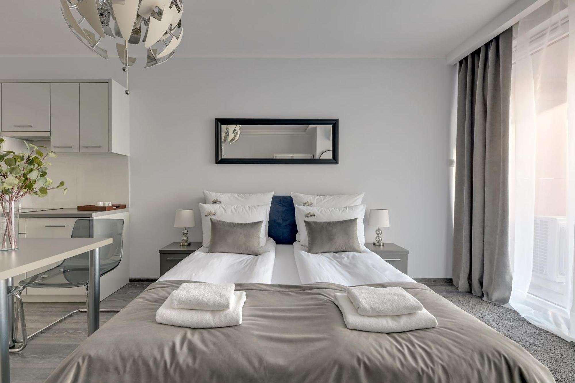 Scala City Center By Downtown Apartments Gdańsk Rum bild